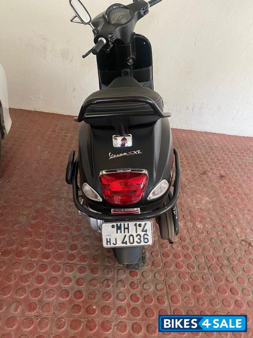 Matt Black Vespa SXL 125