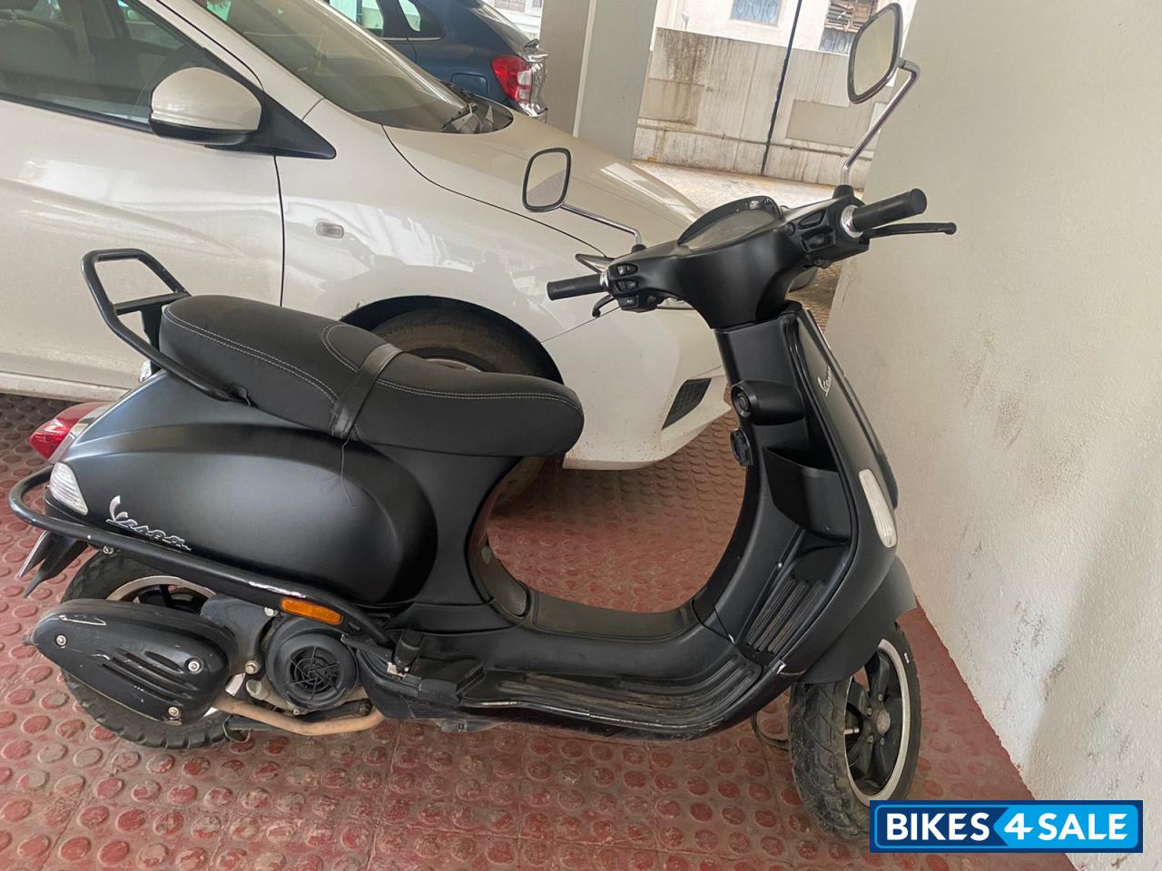 Matt Black Vespa SXL 125