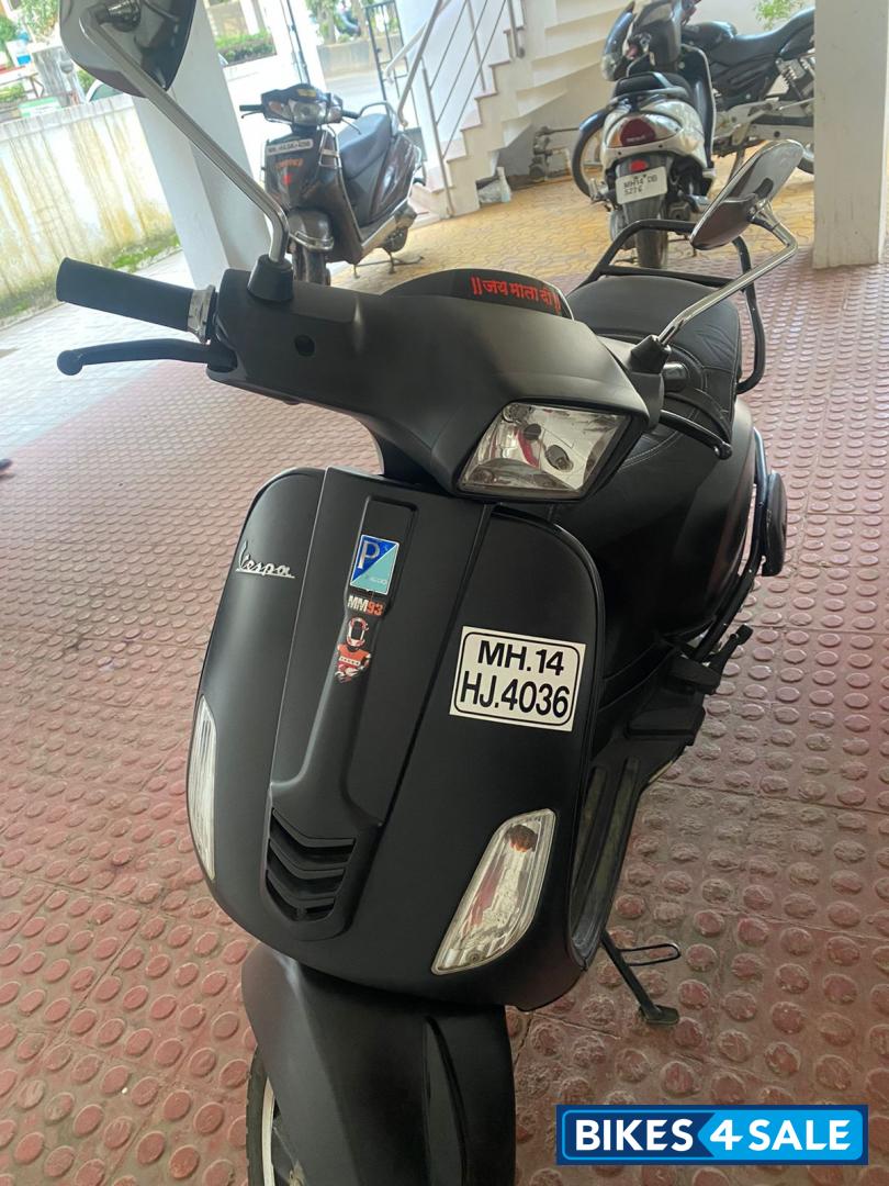 Matt Black Vespa SXL 125