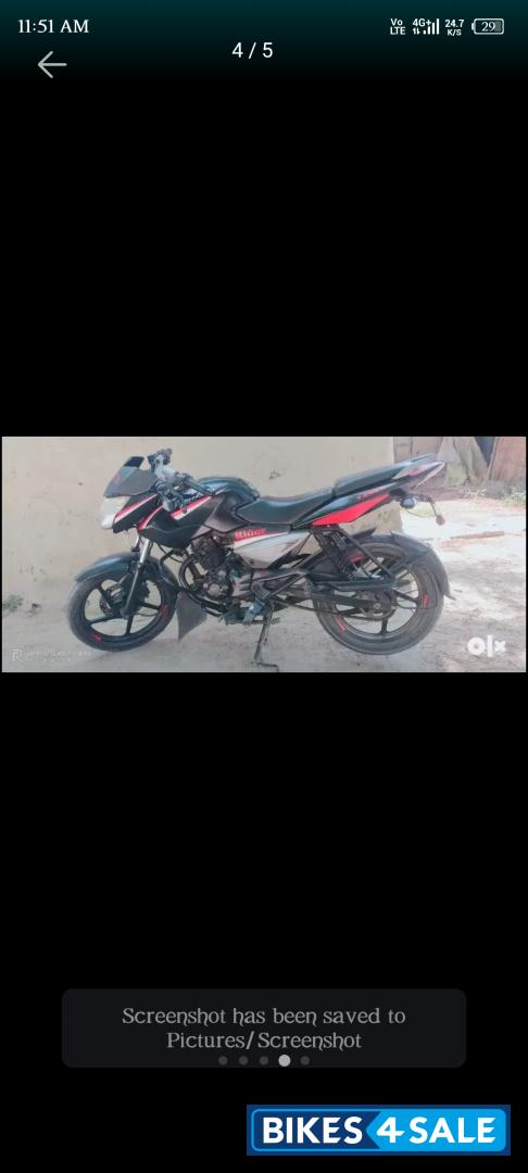 Black Bajaj Pulsar 135LS