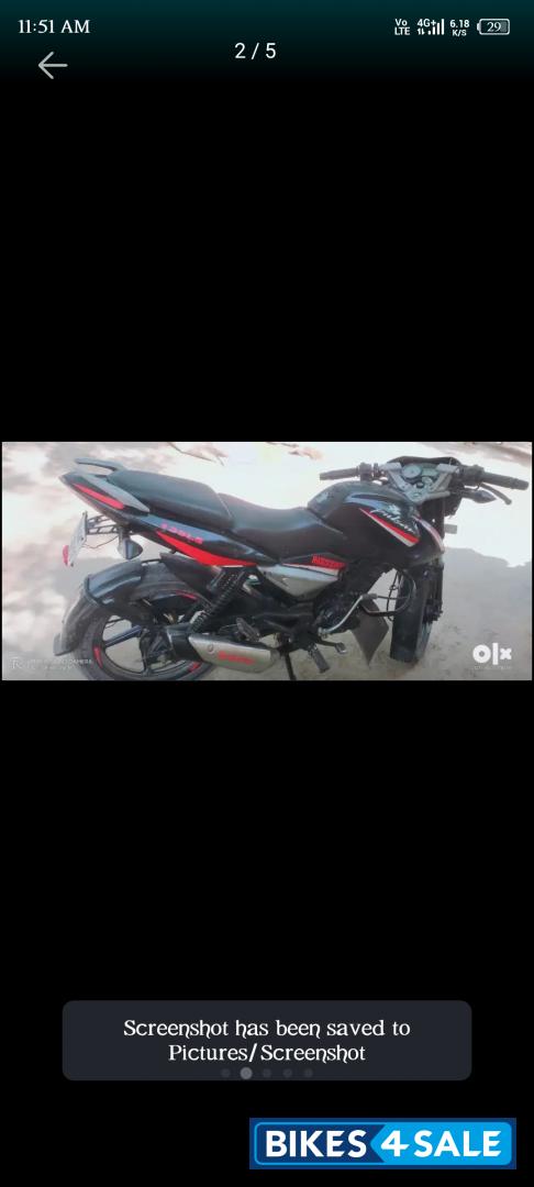Black Bajaj Pulsar 135LS