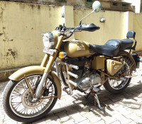 Sand Royal Enfield Classic Desert Storm