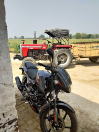 Black Red Bajaj Pulsar 125 Split Seat