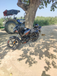 Black Red Bajaj Pulsar 125 Split Seat