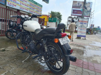 White &black Royal Enfield Thunderbird X 350