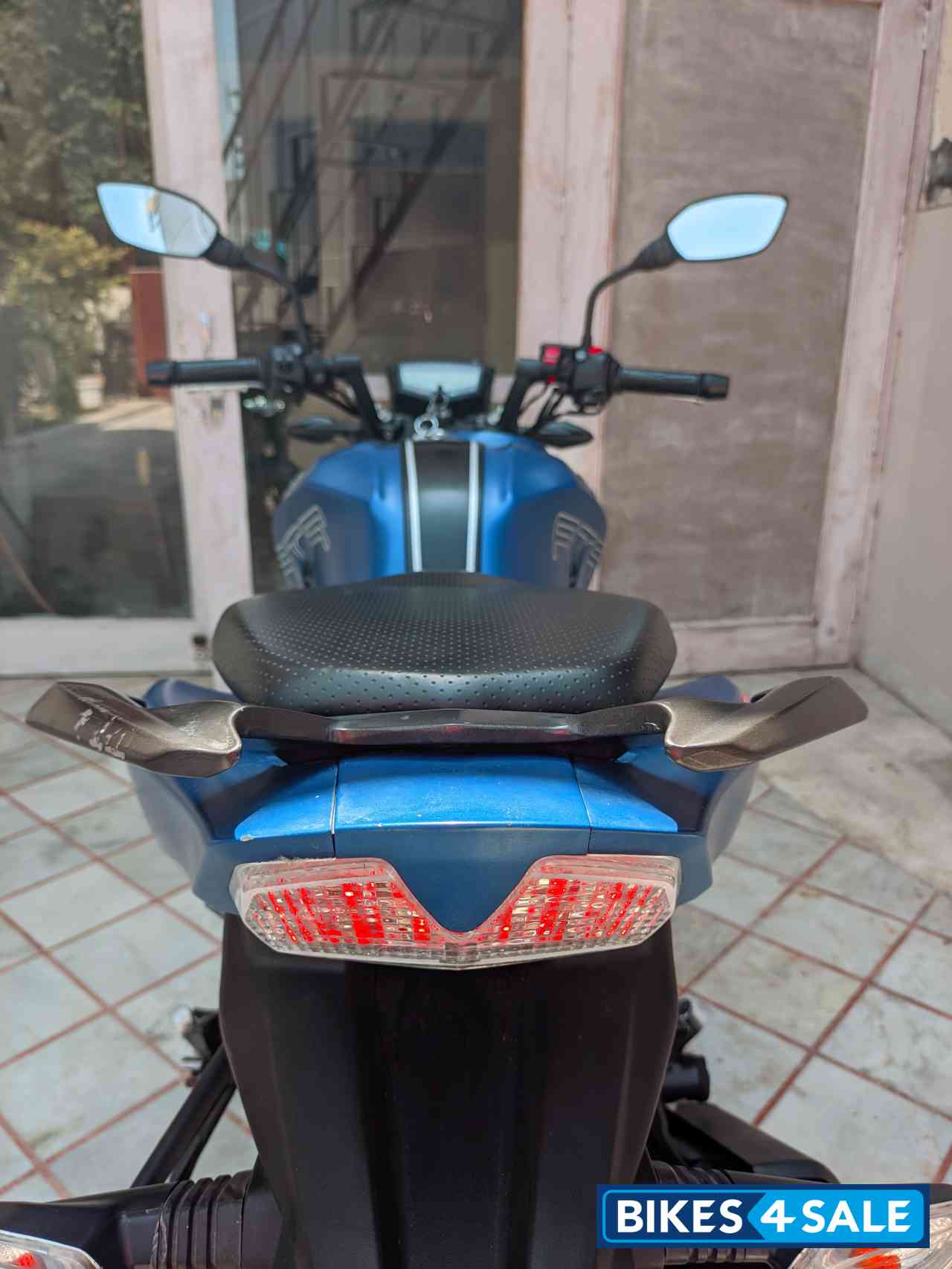 Matte Blue TVS Apache RTR 200 Fi 4V Matte Blue TVS Apache RTR 200 Fi 4V