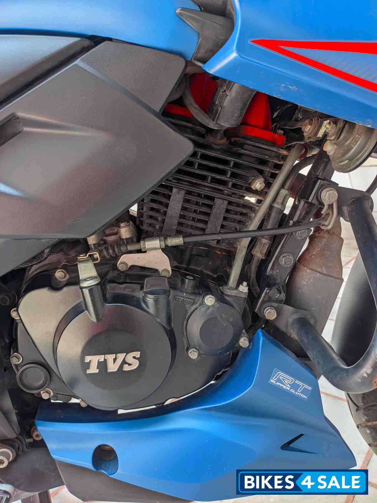 Matte Blue TVS Apache RTR 200 Fi 4V Matte Blue TVS Apache RTR 200 Fi 4V