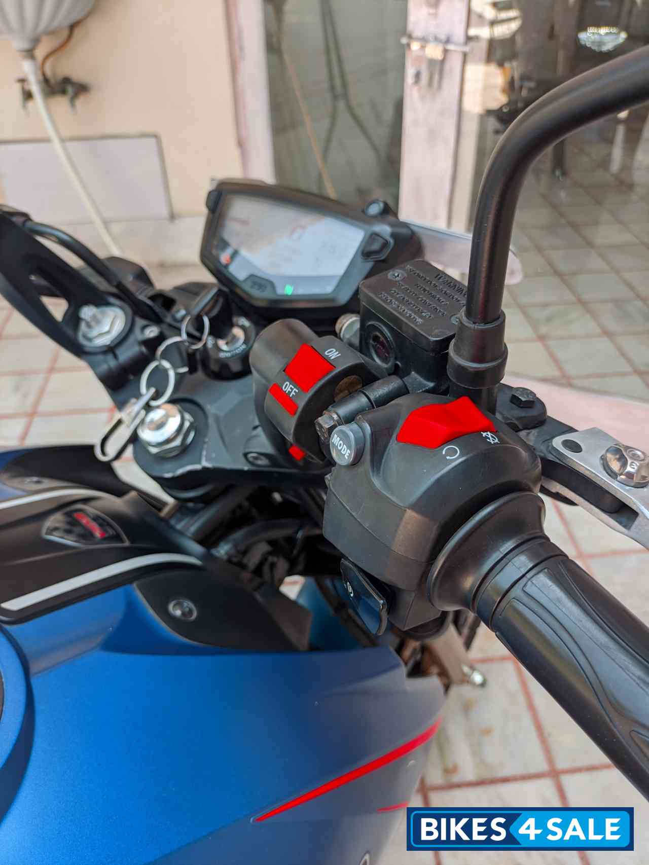 Matte Blue TVS Apache RTR 200 Fi 4V Matte Blue TVS Apache RTR 200 Fi 4V