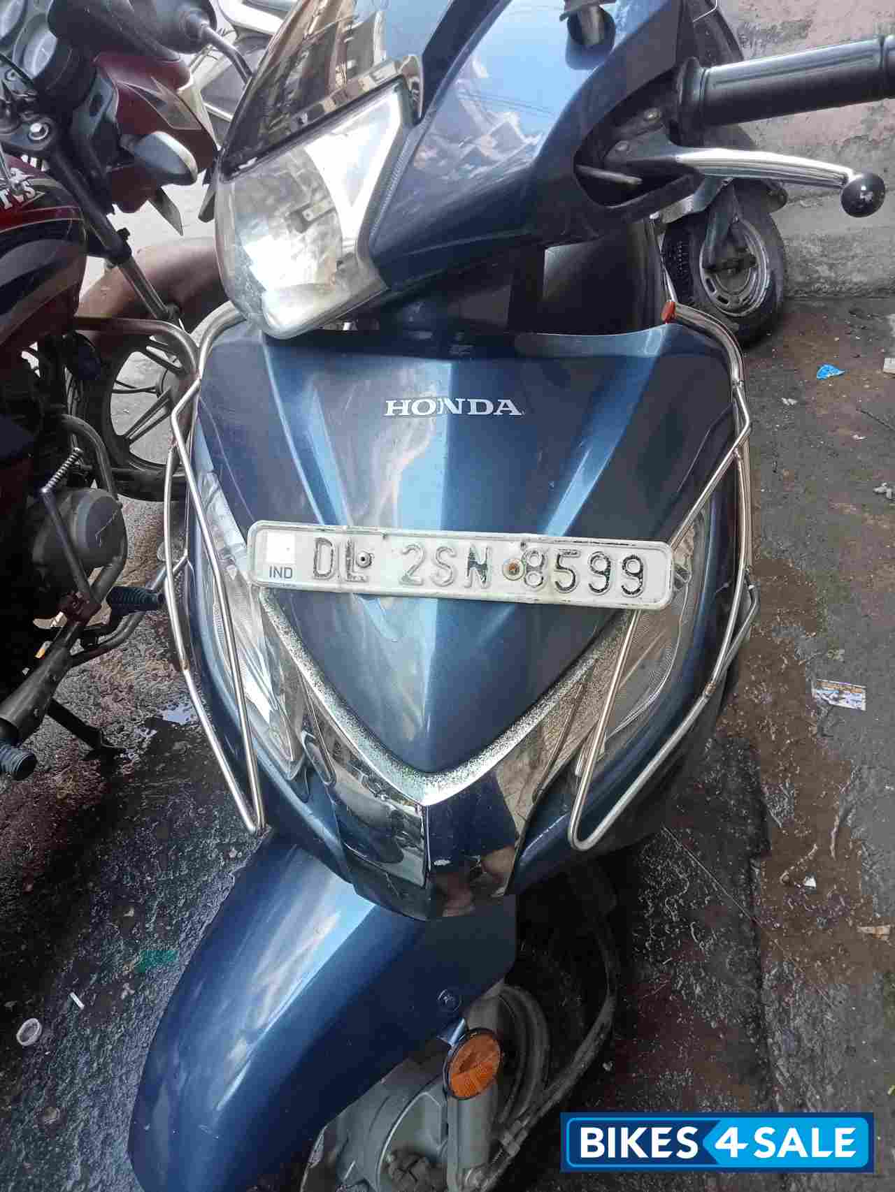 Dark Blue Honda Activa 125