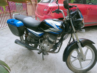 Blue Black Bajaj CT 100 ES