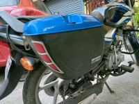 Blue Black Bajaj CT 100 ES