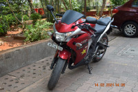 Red Honda CBR 250R