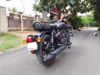 Stealth Black Royal Enfield Classic 350 Dual Channel BS6