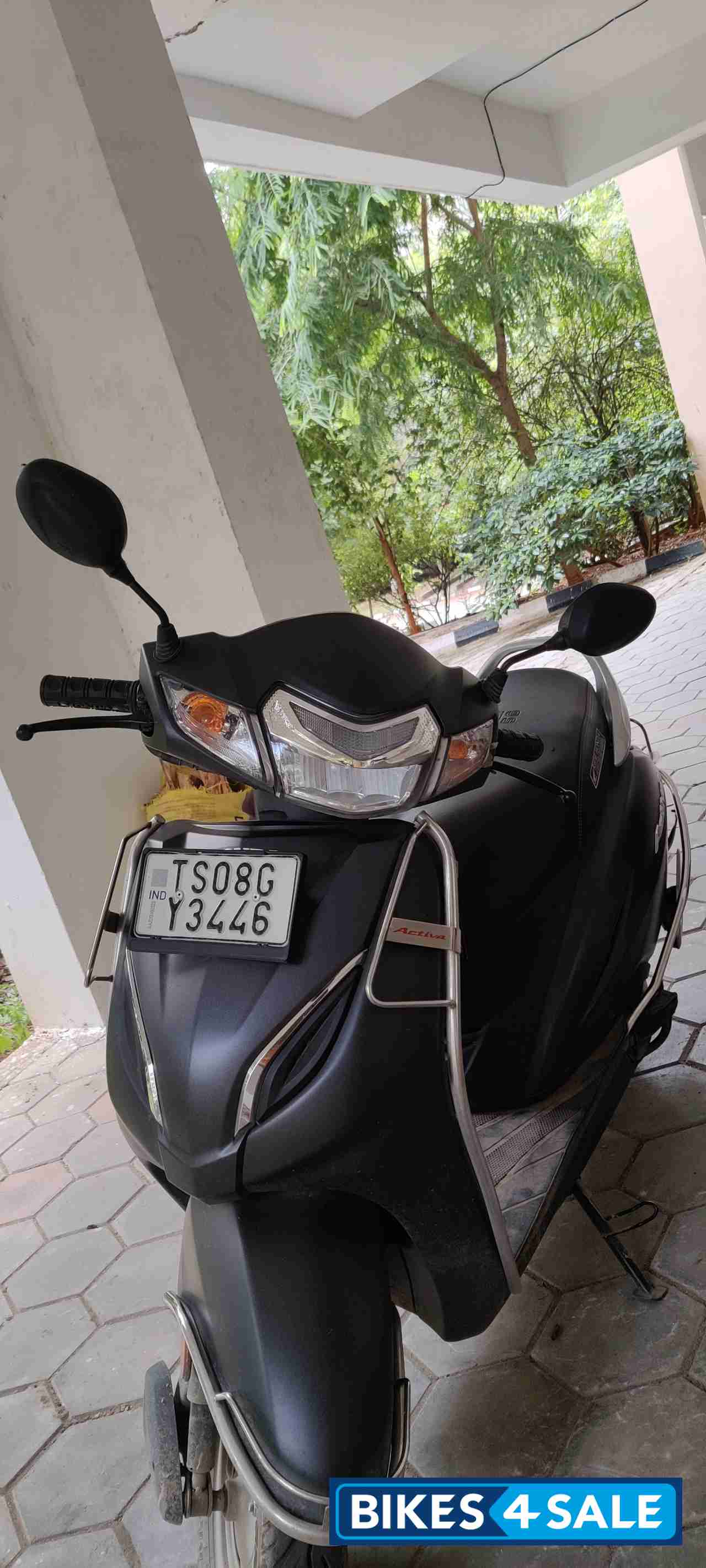 Grey(matte) Honda Activa 5G