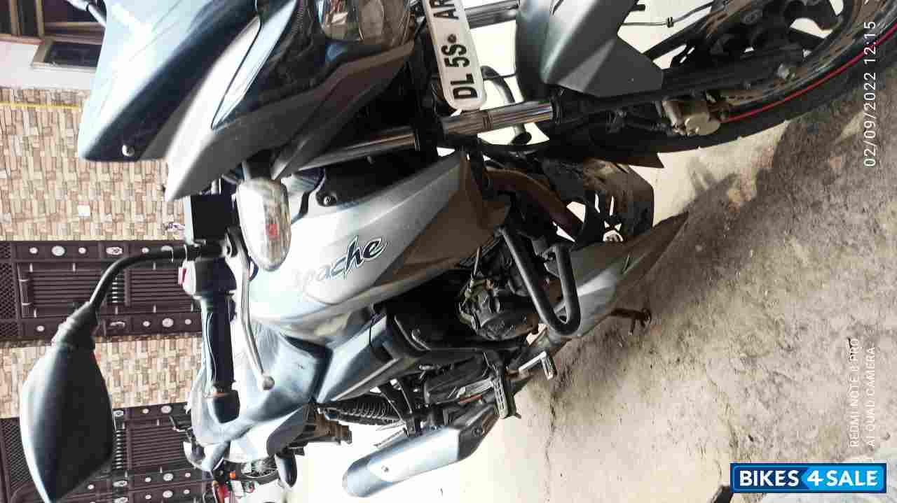 Grey TVS Apache RTR 160