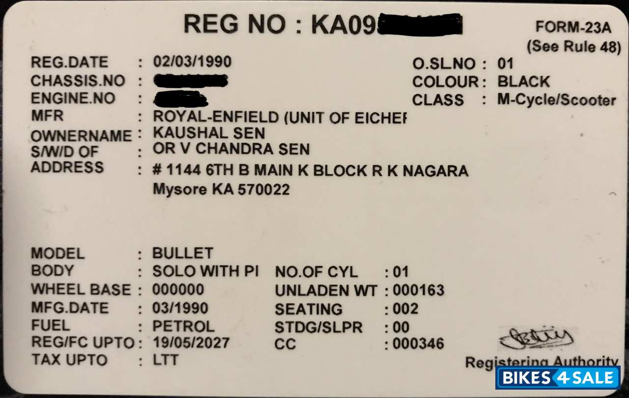 Royal Enfield Bullet Standard 350