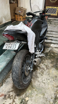 Black Yamaha YZF R15 V3 BS6