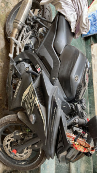 Black Yamaha YZF R15 V3 BS6