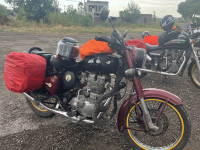 Maroon Royal Enfield Classic 350