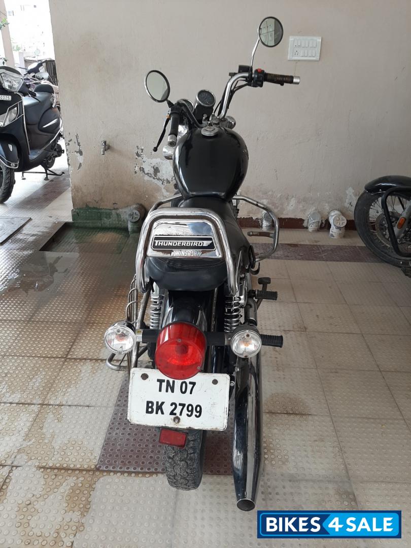 Black Royal Enfield Thunderbird TwinSpark 350