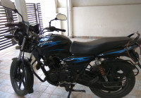 Blue Bajaj Discover DTSi 135