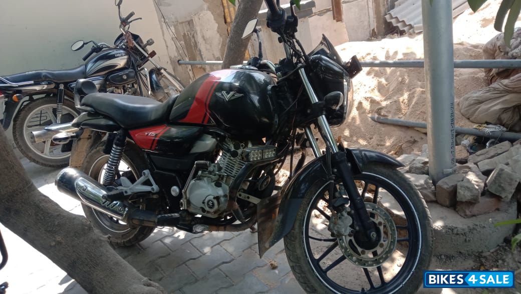 Ebony Black Red Bajaj V15
