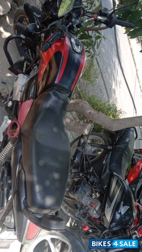 Ebony Black Red Bajaj V15