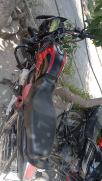 Ebony Black Red Bajaj V15