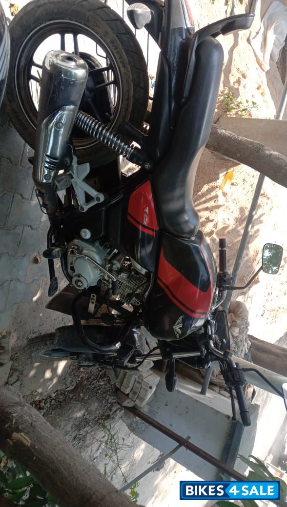 Ebony Black Red Bajaj V15