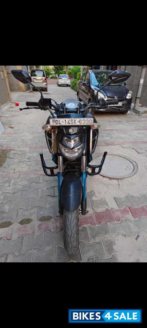 Cyan Grey Yamaha FZ-S FI V3