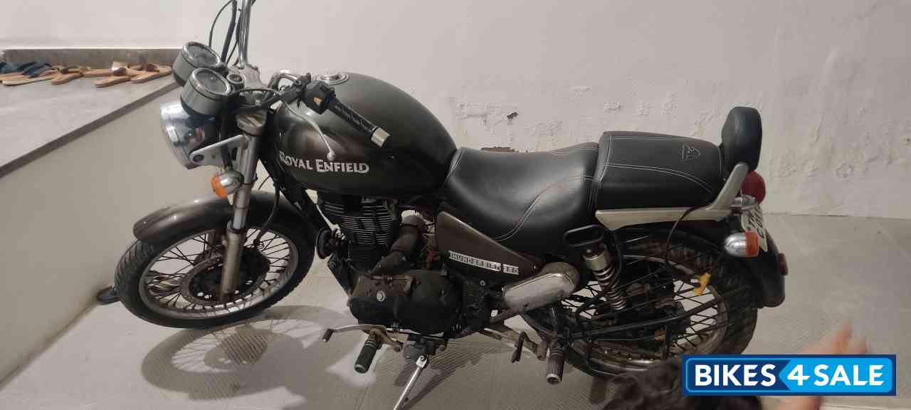 Grey Royal Enfield Thunderbird 350