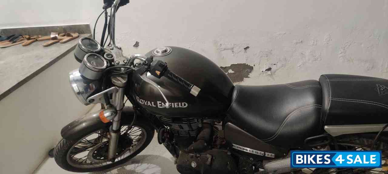 Grey Royal Enfield Thunderbird 350