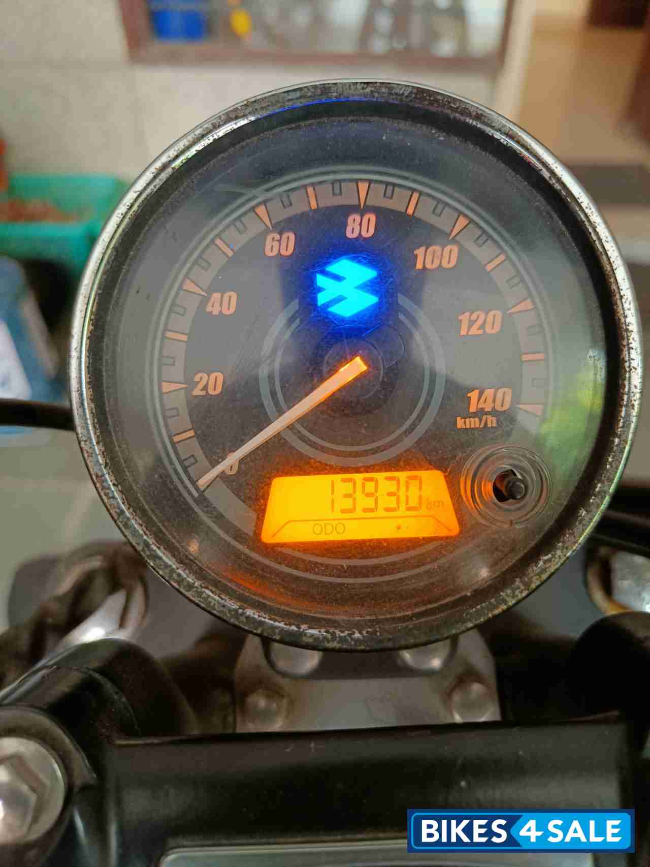 Blue Bajaj Avenger Street 150