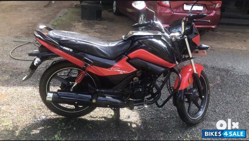 Red And Black Hero Splendor iSmart 110