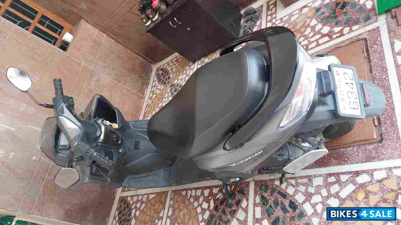 Grey Suzuki Burgman Street