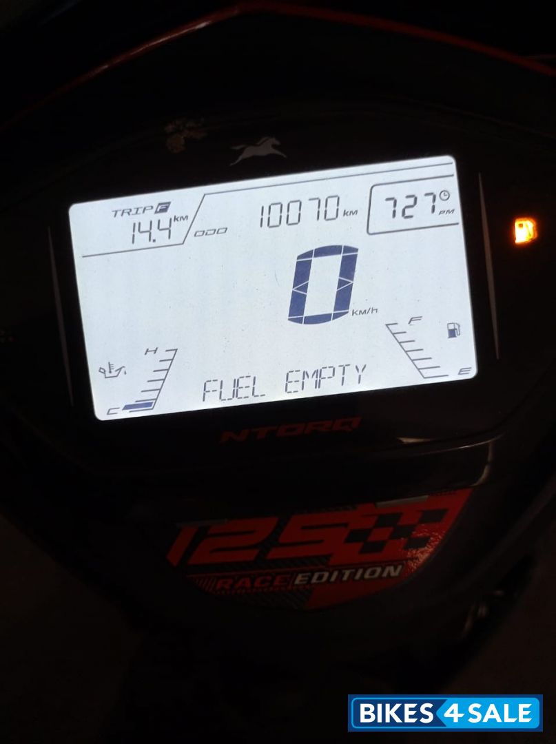 Red And Black TVS NTORQ 125 Race Edition