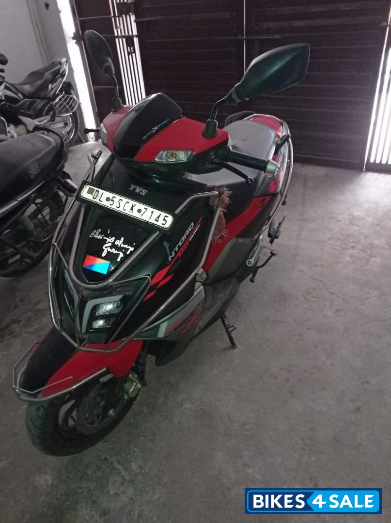 Red And Black TVS NTORQ 125 Race Edition