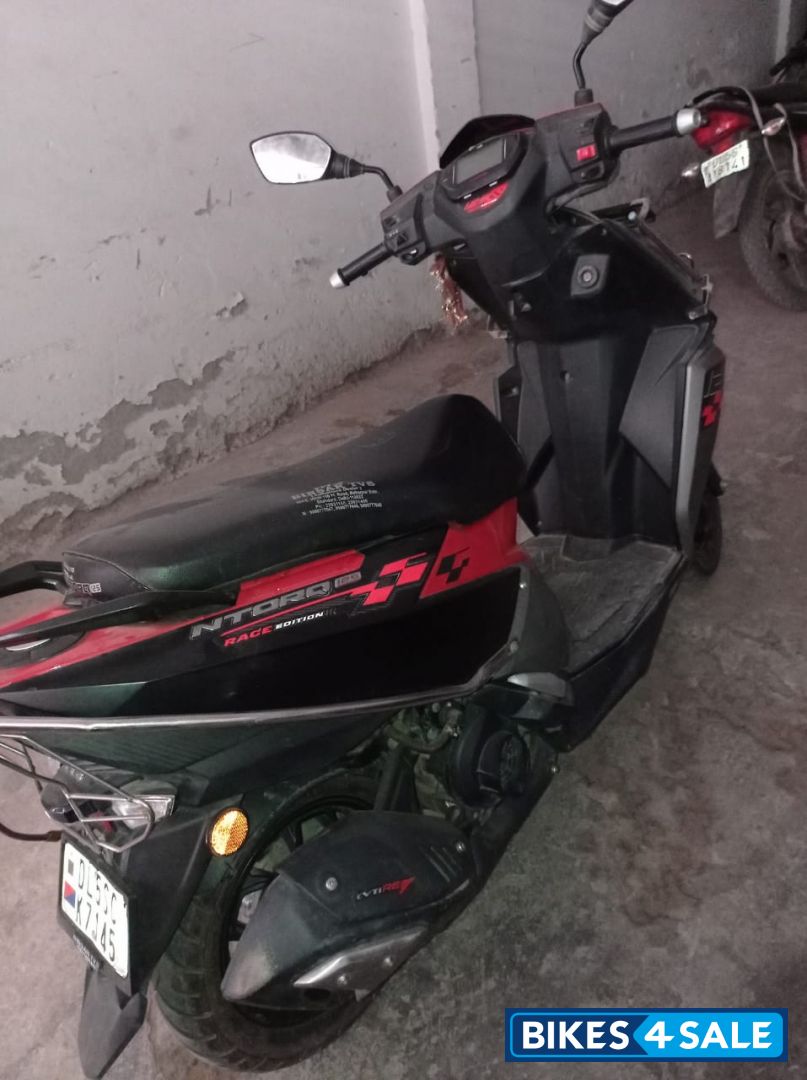 Red And Black TVS NTORQ 125 Race Edition