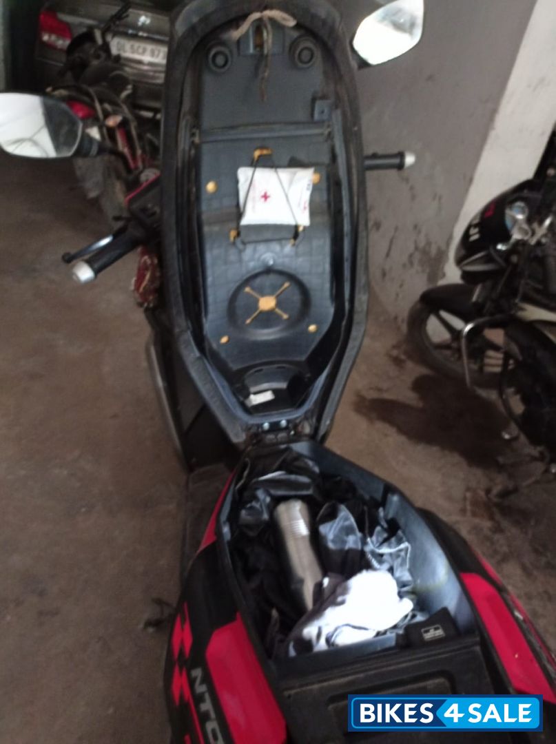 Red And Black TVS NTORQ 125 Race Edition