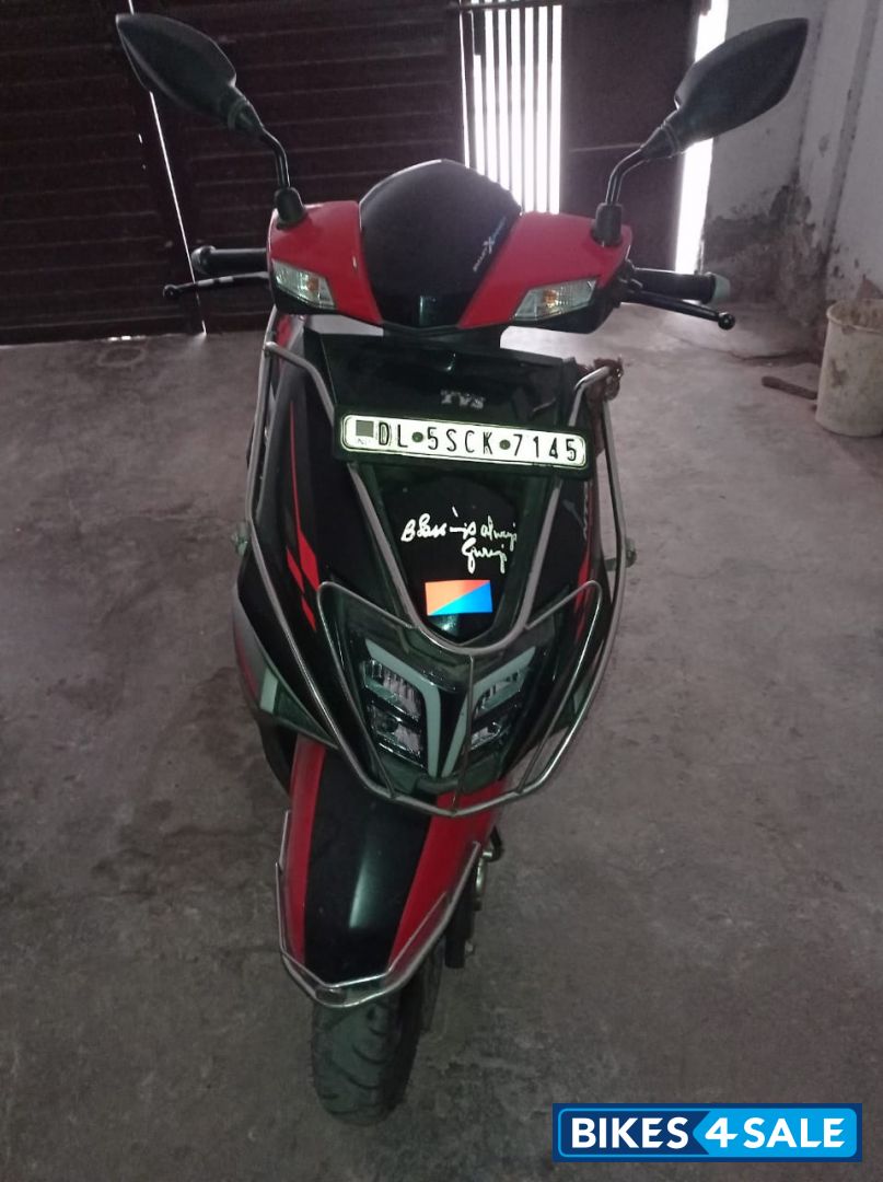 Red And Black TVS NTORQ 125 Race Edition