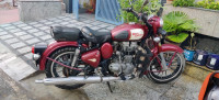 Maroon Royal Enfield Classic 350