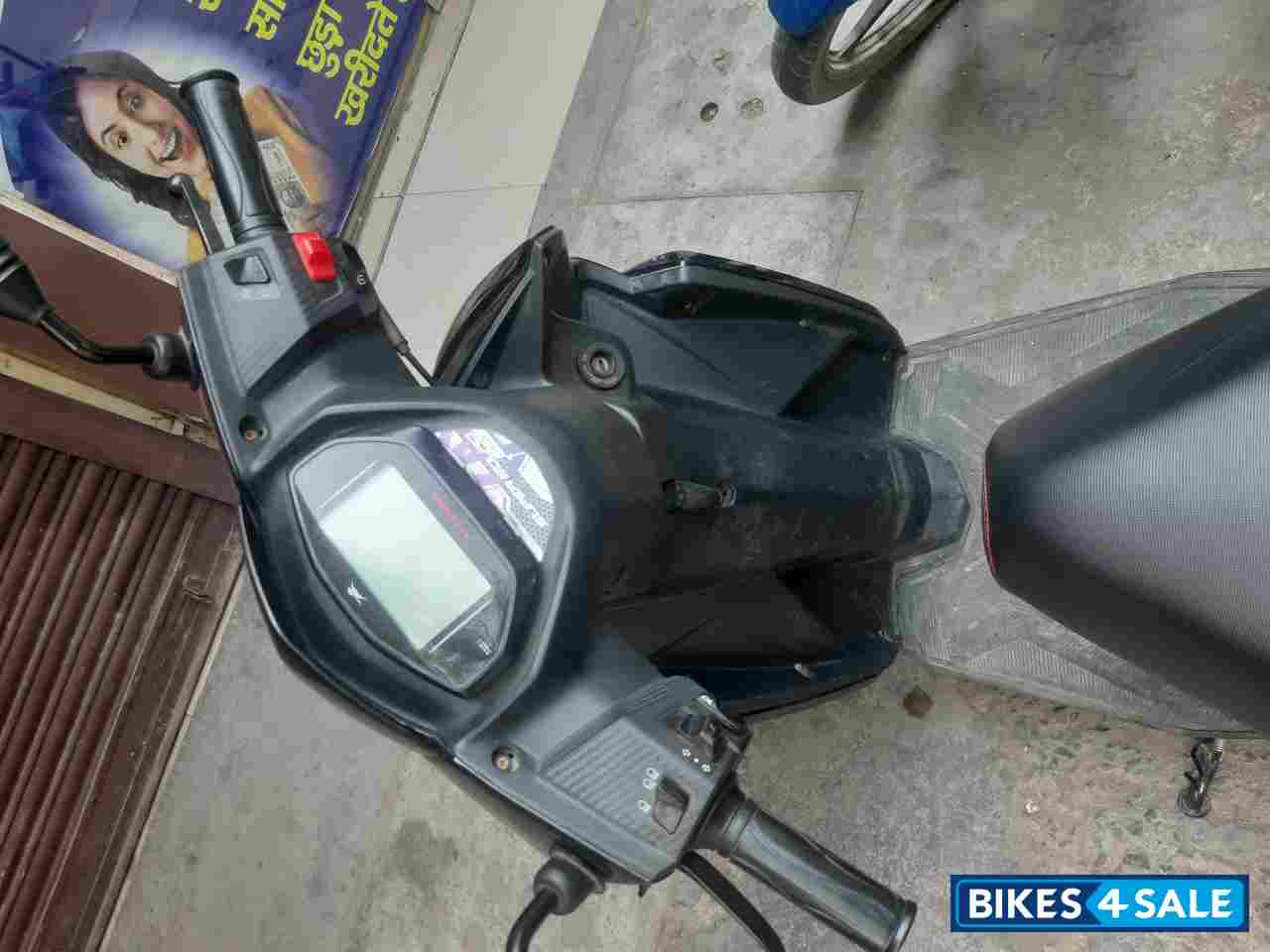 Black And Purple TVS NTORQ Super Squad Edition