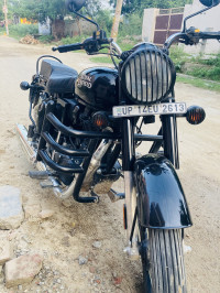 Black Royal Enfield Bullet 350 ES BS6