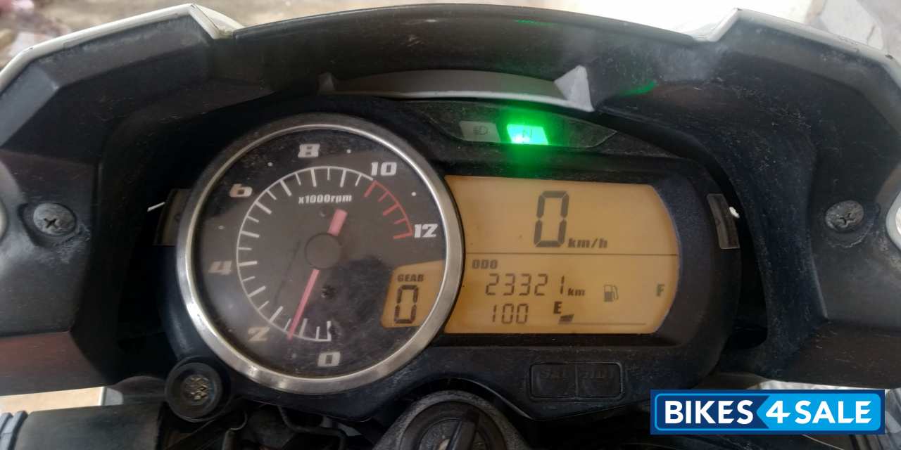 White Suzuki GS 150R