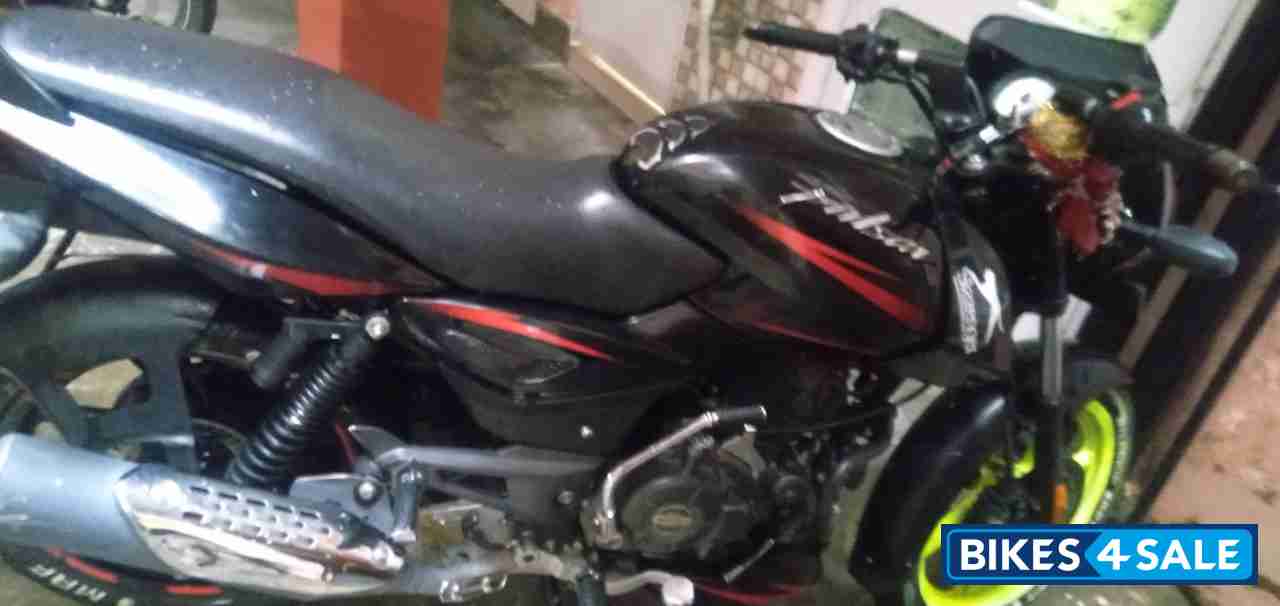 Red Black Bajaj 150 Scooter