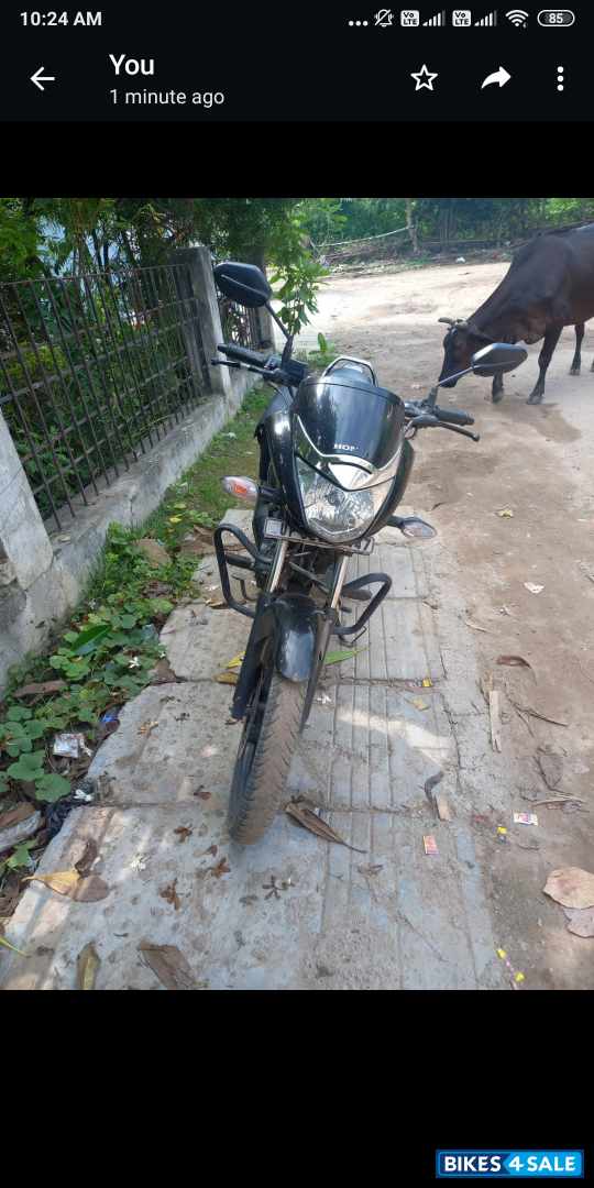 Black Honda CB Unicorn