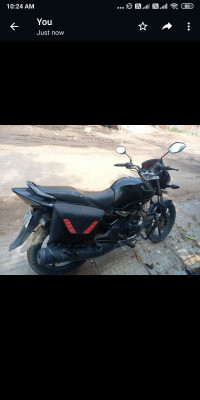 Black Honda CB Unicorn