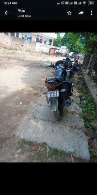 Black Honda CB Unicorn