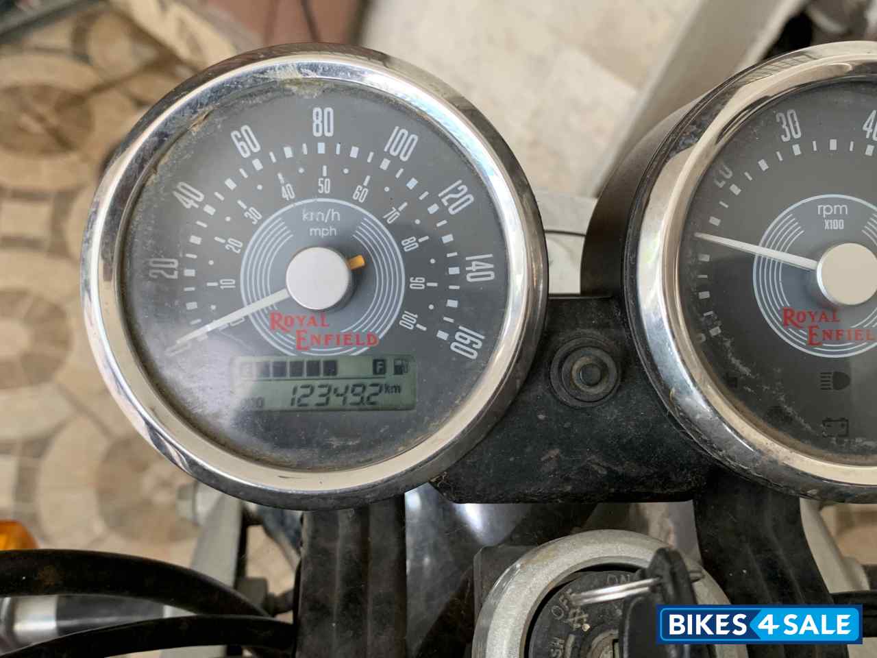 Red Royal Enfield Continental GT 535