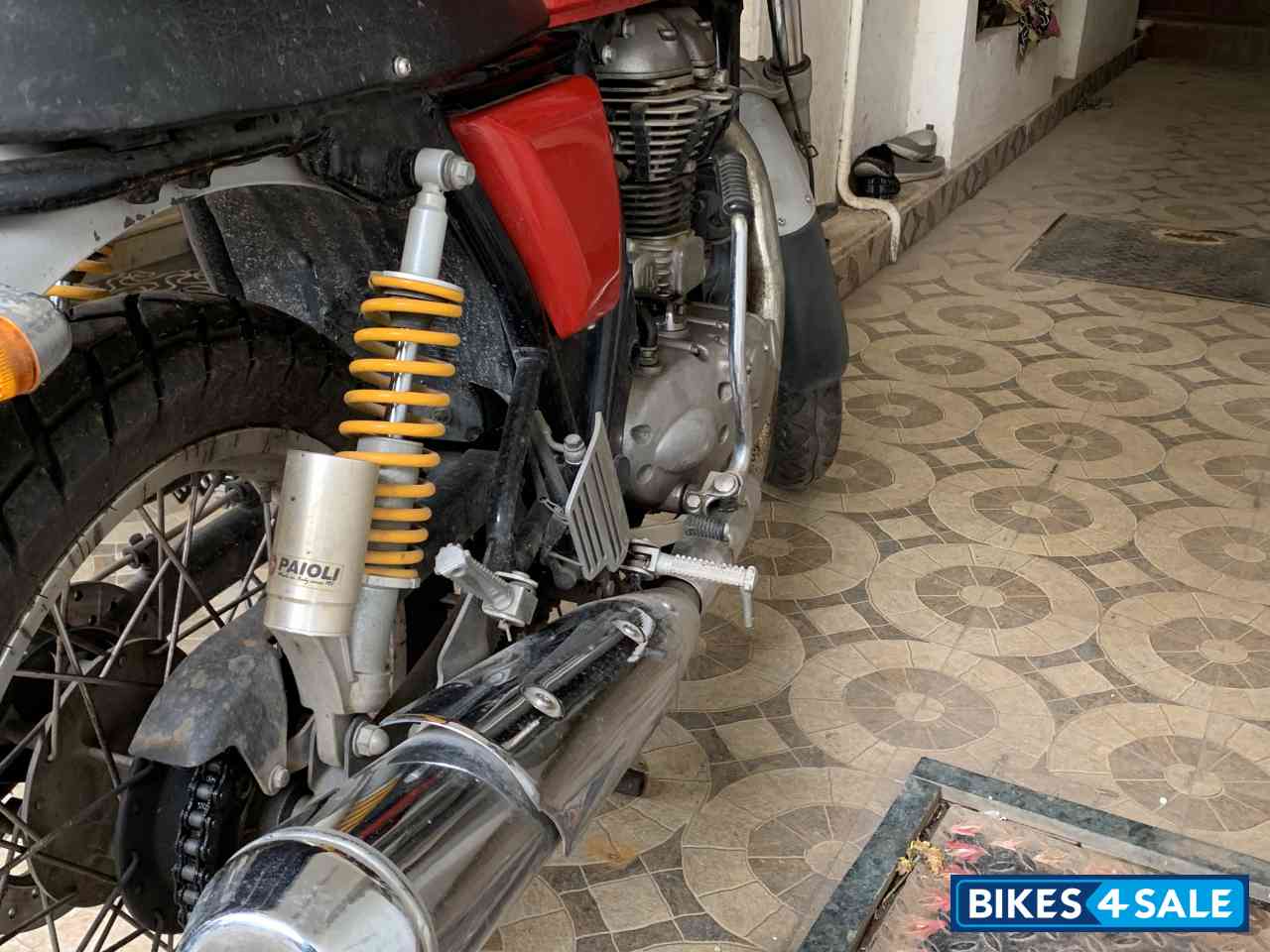 Red Royal Enfield Continental GT 535